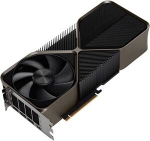 Imagen de una RTX 4090 Founders Edition por abajo
