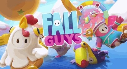 Portada del videojuego fall guys