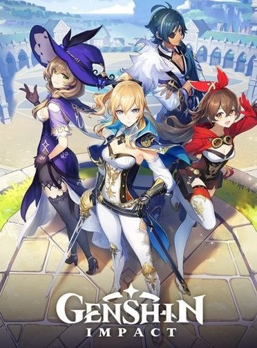 Portada del videojuego genshin impact