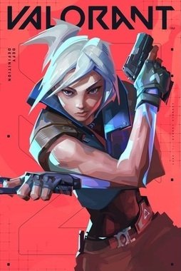 Portada del videojuego valorant