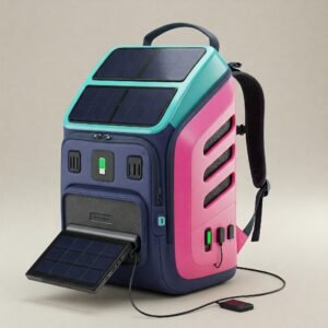 Mochilas con puerto USB.