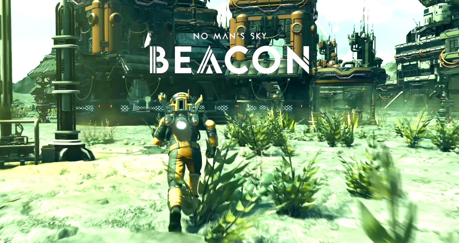 portada de la actualizacion beacon update no man´s sky
