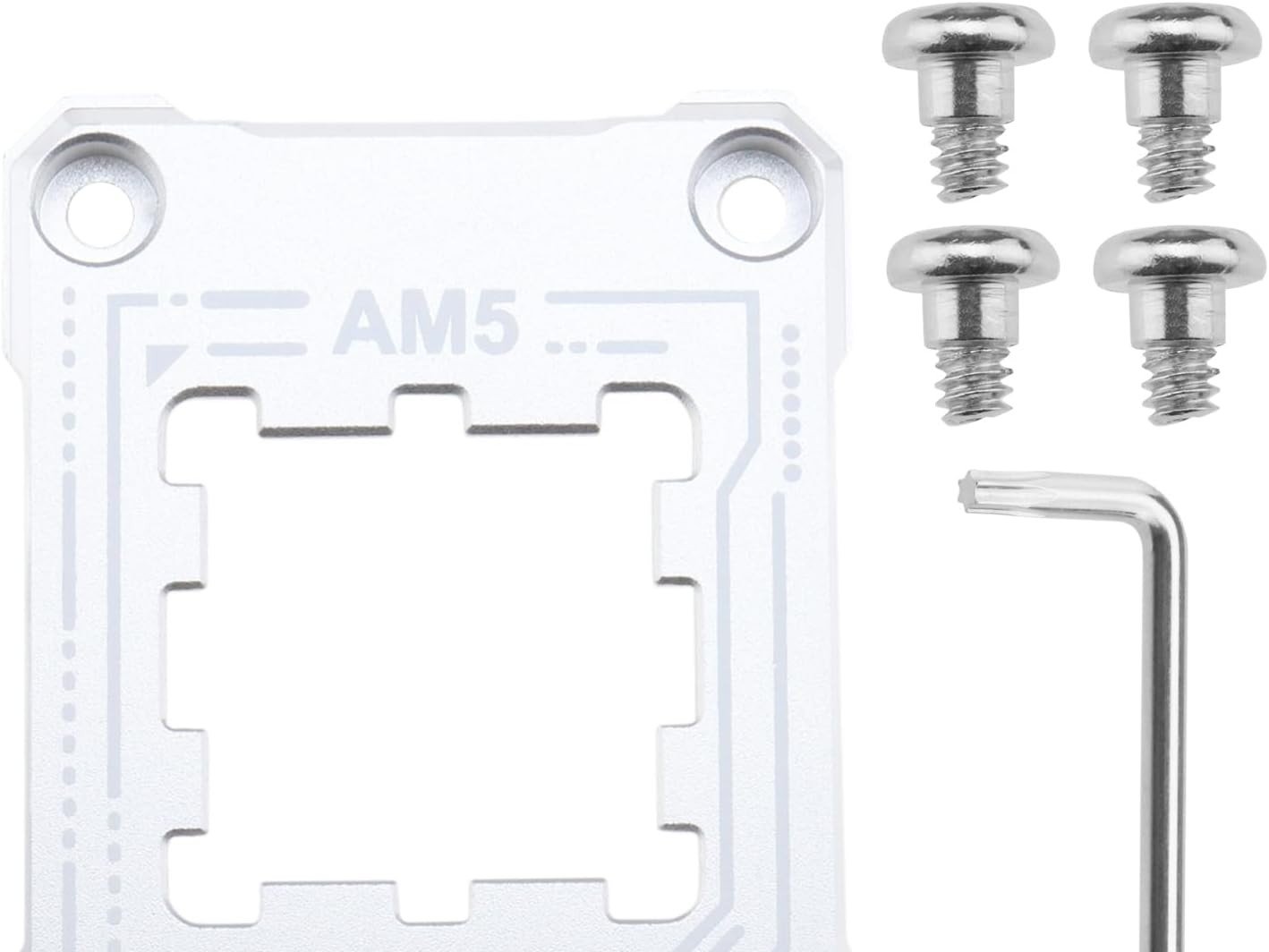 un marco de curvatura gris para socket am5