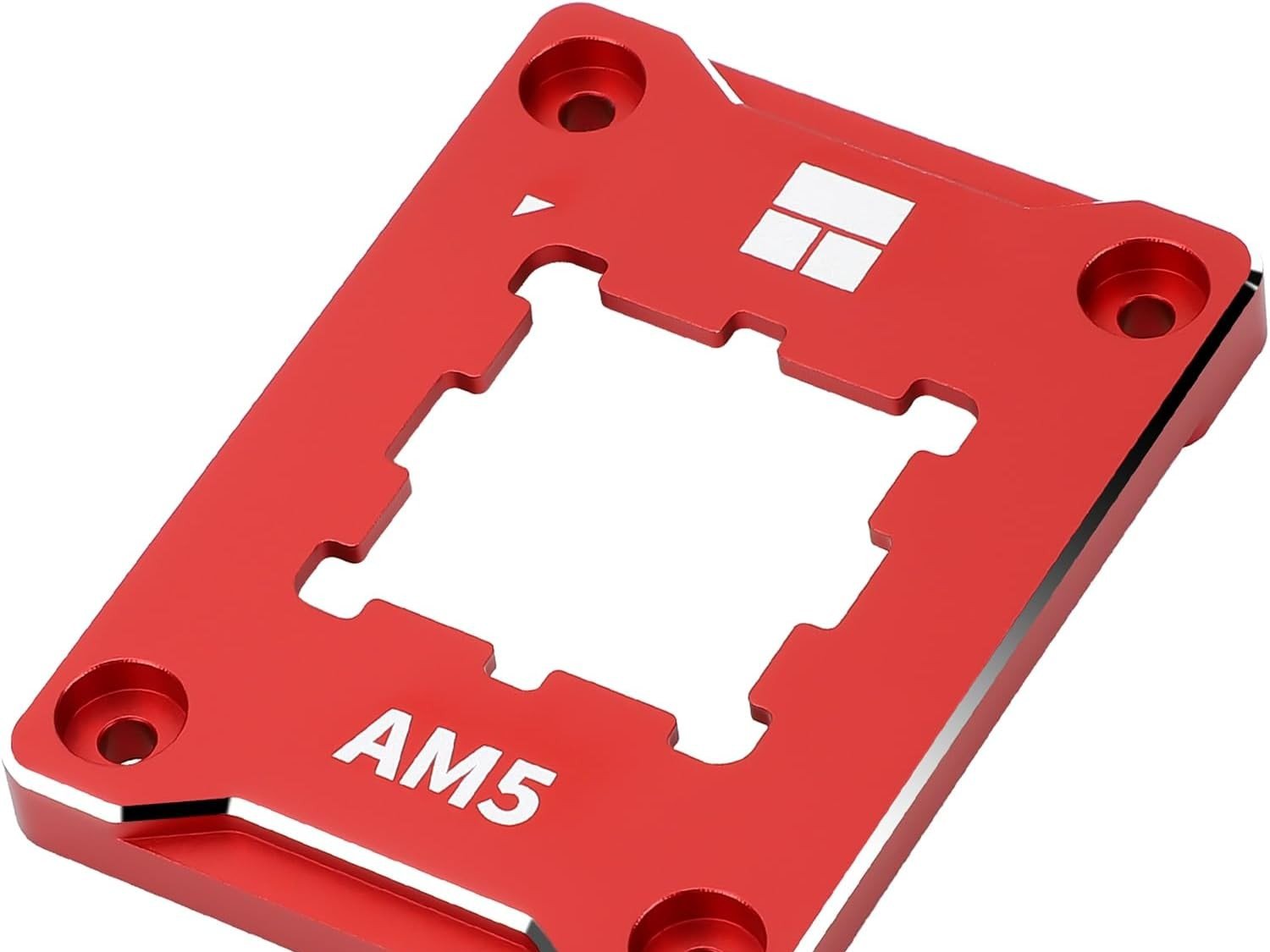 un marco de curvatura rojo para socket am5