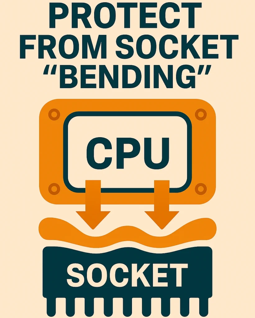 Protege tu CPU del “bending” del socket