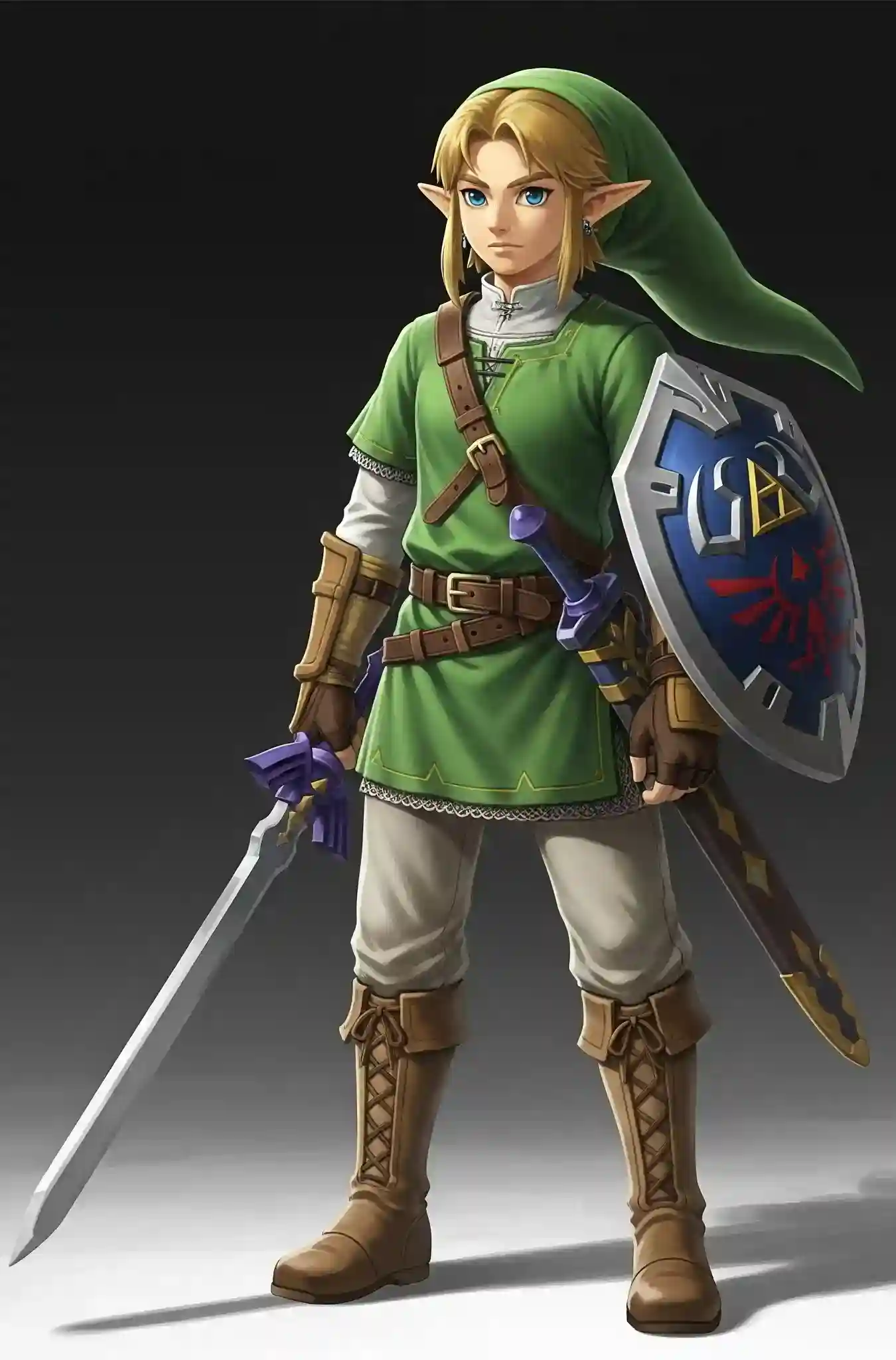 figura de videojuegos en este caso uno similar a a Link