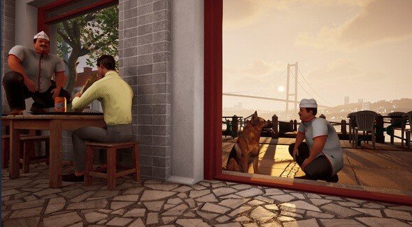 perro del videojuego wrap house simulator