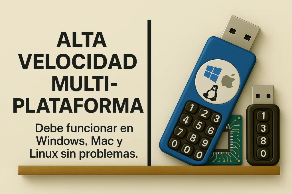 USB seguro y multiplataforma