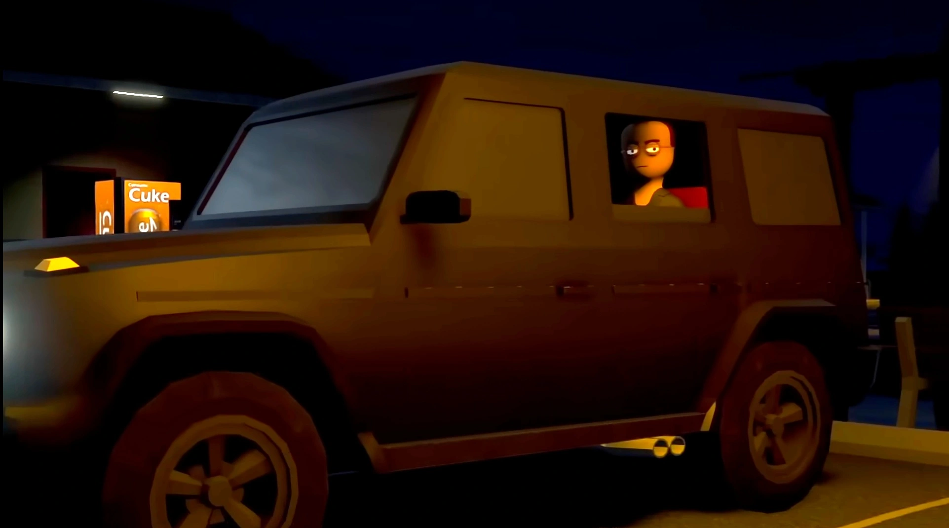 la nueva g wagon del videojuego Schedule 1
