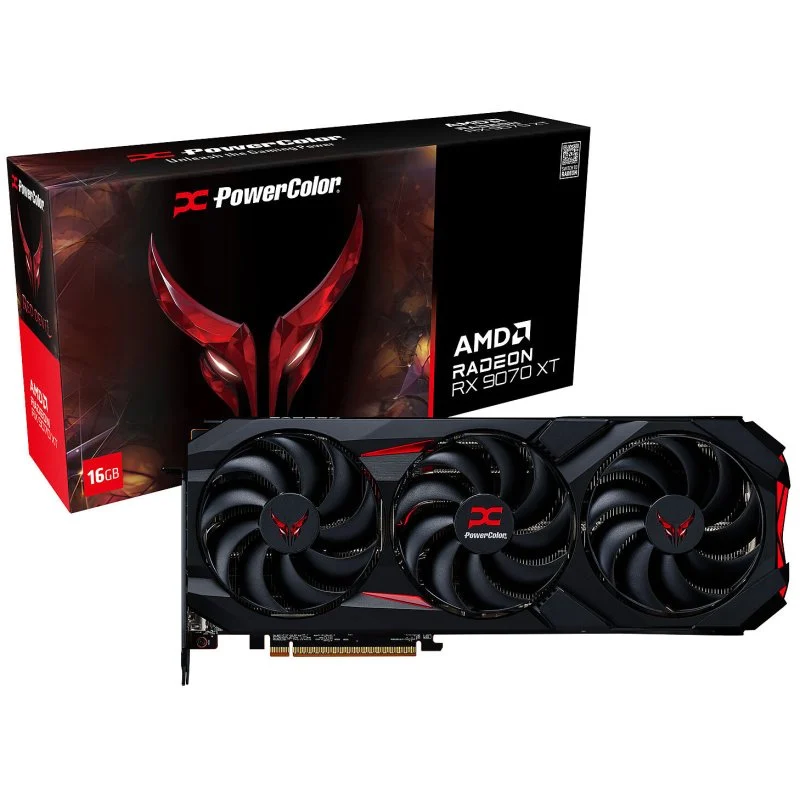pwercolor red devil de amd 9070 xt