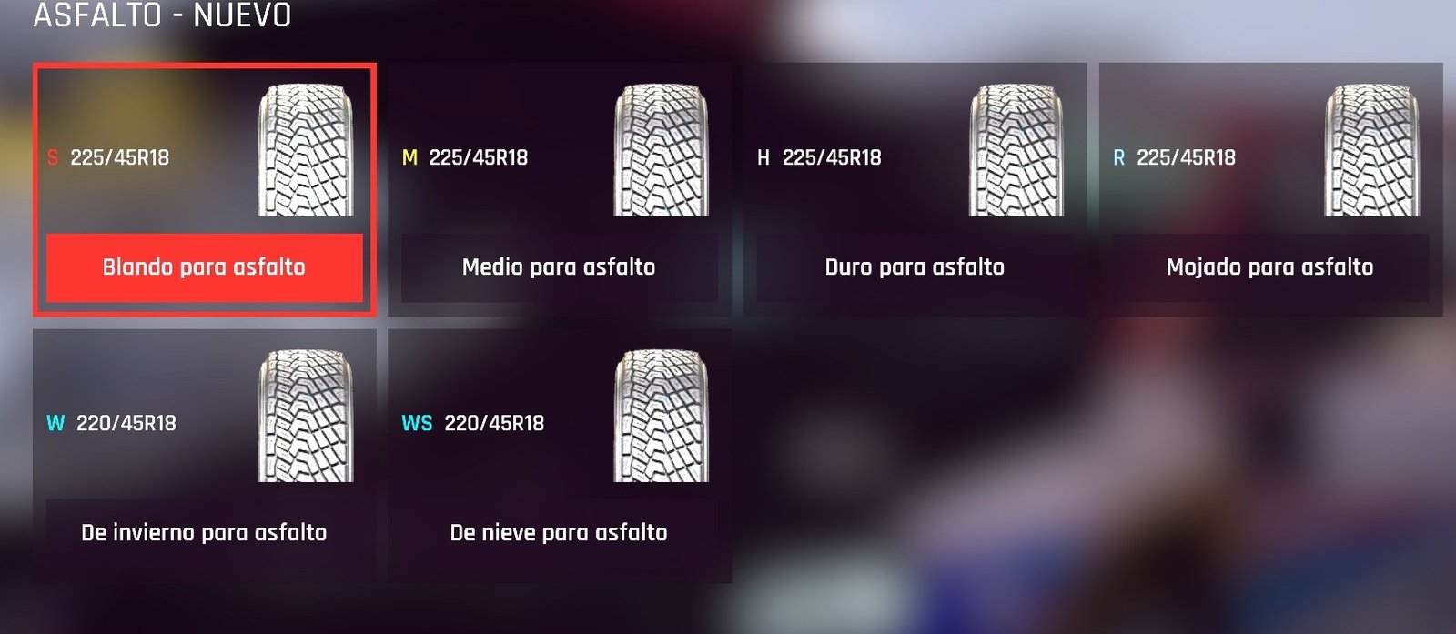 imagen de los nuevos neumáticos en assetto corsa rally