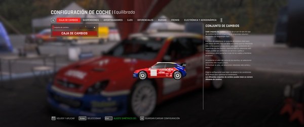 caja de cambios assetto corsa rally Citroën xsara
